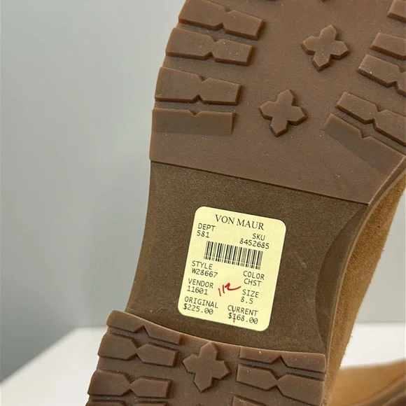 Cole Haan Greenwich Suede Waterproof Ankle Boots Size 8.5 - Picture 15 of 15